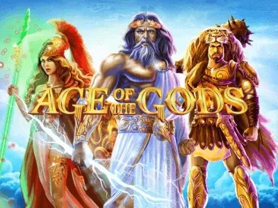 Age of the Gods logo by Playtech at Run4win