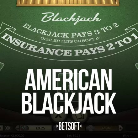 Enjoy American Blackjack by Betsoft Gaming – logo hosted on run4wincasino.vip