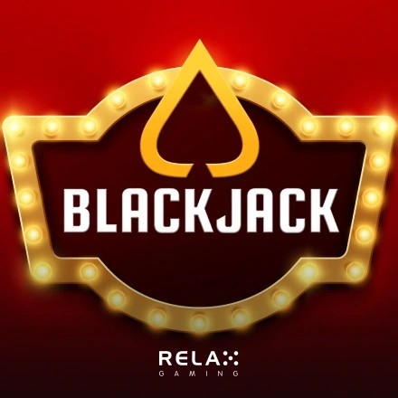 Blackjack Neo slot logo by Relax Gaming at Run4win