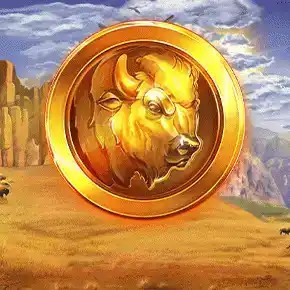 Megaways logo of Buffalo Mania Megaways from Red Tiger Gaming at Run4win
