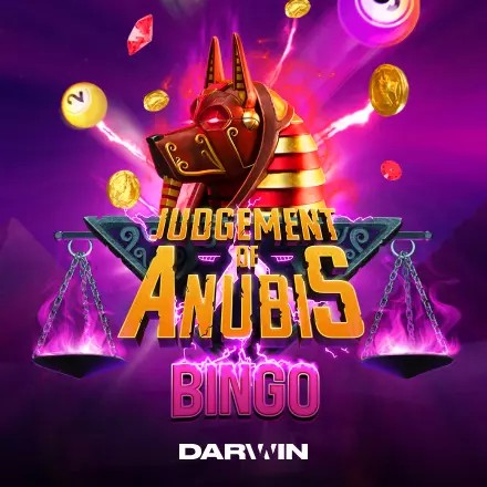 Judgement of Anubis Bingo slot icon by Darwin Gaming, available at Run4win