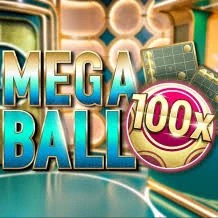 Mega Ball 100x casino game by Evolution – featured logo at Run4win