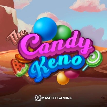 The Candy Keno logo by Mascot Gaming at Run4win