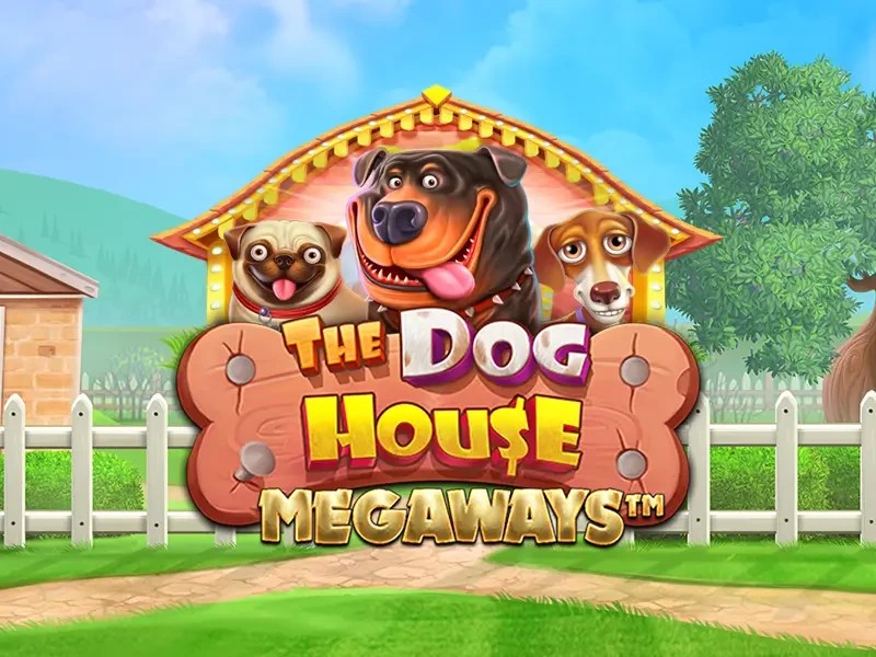 The Dog House Megaways casino game by Pragmatic Play – featured logo at Run4win