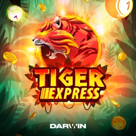 Tiger Express casino game by Darwin Gaming – featured logo at Run4win